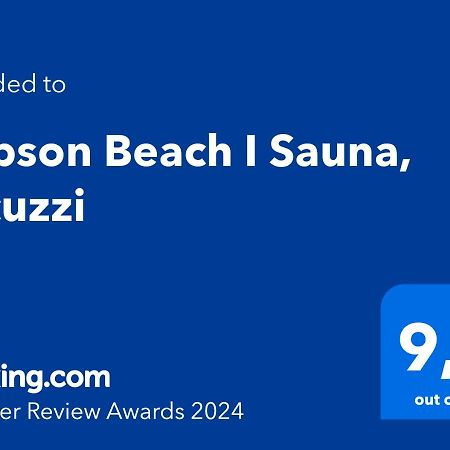 Robson Beach I Sauna, Jacuzzi Międzywodzie Exteriör bild